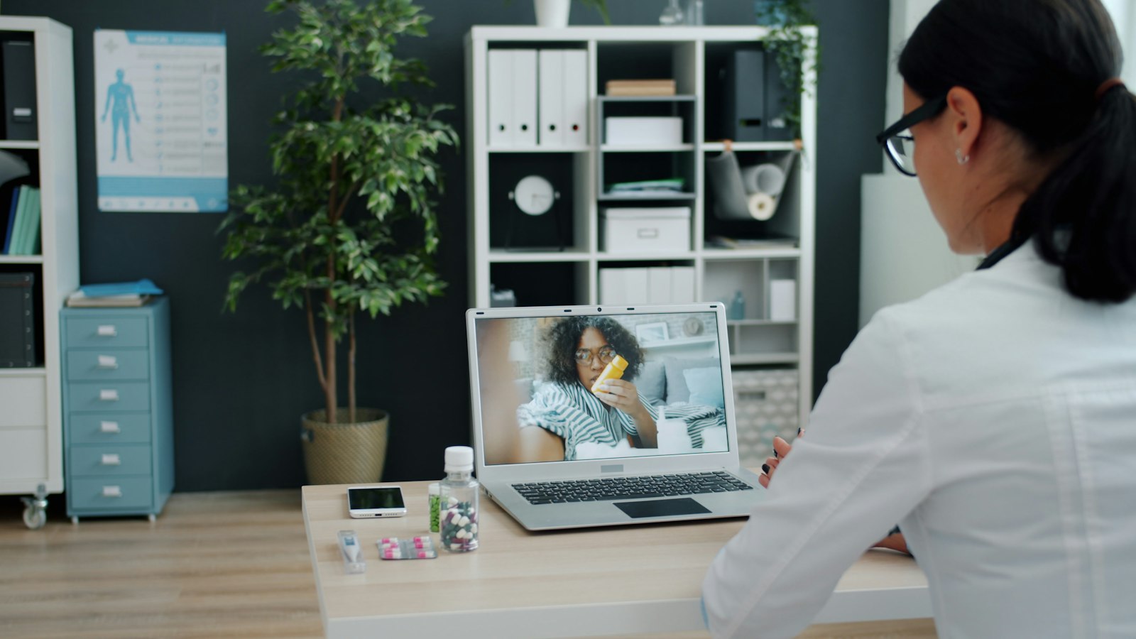 A video consultation